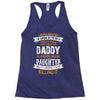 Super Cool Daddy Of A Freaking Awesome Daughter Racerback Tank