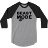 Beast Mode On 3/4 Sleeve Shirt