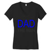 dad the man Women's V-Neck T-Shirt