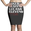 mike dustin lucas eleven will Pencil Skirts