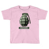 hand grenade military army Toddler T-shirt