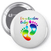 I'm a Rainbow Baby Pin-back button