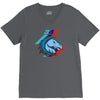 m 343 horses power V-Neck Tee