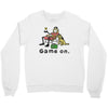 baseball game on short Crewneck Sweatshirt