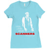 scanners cronenberg 80s Ladies Fitted T-Shirt