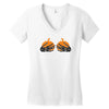 pumpkin boobs Women's V-Neck T-Shirt