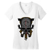 death of guitarist Women's V-Neck T-Shirt