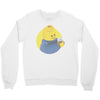 ugly lego drink coffee Crewneck Sweatshirt
