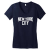 new york city ringer Women's V-Neck T-Shirt