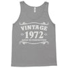 vintage 1972 aged to perfection Tank Top