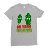 oh yeah kaleween Ladies Fitted T-Shirt