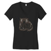 feed me and tell me i'm cutie Women's V-Neck T-Shirt