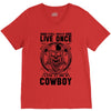 You Only Live Once It as a Cowboy V-Neck Tee