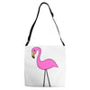 animal pink Adjustable Strap Totes