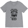 Life After Death Mess With My Wife V-Neck Tee
