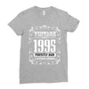 vintage made in 1995 perfectly aged a living legend Ladies Fitted T-Shirt