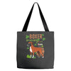 boxer wining Tote Bags