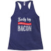 body by bacon! Racerback Tank