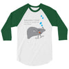 cloudy 3/4 Sleeve Shirt