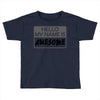 my name is awesome Toddler T-shirt