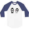 SKULL ON TWO FACE 3/4 Sleeve Shirt