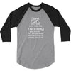 i don't run 3/4 Sleeve Shirt