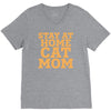 stay at home cat mom V-Neck Tee