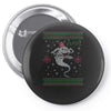 neverending christmas Pin-back button