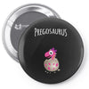 Pregosaurus Girl Pin-back button