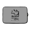 Going To The Mountains Is Going Home Laptop sleeve