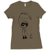 winter girl Ladies Fitted T-Shirt