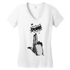 pow Women's V-Neck T-Shirt