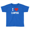 i love camping! Toddler T-shirt