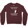 so good with my rod i make fish come Crewneck Sweatshirt
