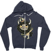 an ode to wild things Zipper Hoodie