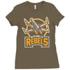 republic rebels Ladies Fitted T-Shirt