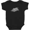 HUSTLE HARDER Baby Bodysuit