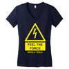 nikola tesla Women's V-Neck T-Shirt