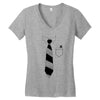 poindexter Women's V-Neck T-Shirt