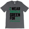 i wear emerald green for liver cancer awareness T-Shirt