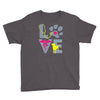 love teal best trending Youth Tee