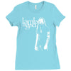 lamb of god men's Ladies Fitted T-Shirt