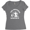drummer Women's Triblend Scoop T-shirt