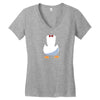 penguin suit Women's V-Neck T-Shirt