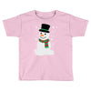 christmas snowman Toddler T-shirt