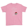 she reads books to live book lover Youth Tee
