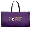 soccer neon rhinestud Weekender Totes