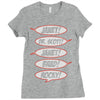 janet! dr. scott! janet! brad! rocky! Ladies Fitted T-Shirt