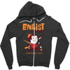 enlist Zipper Hoodie