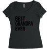 best grandpa ever Women's Triblend Scoop T-shirt